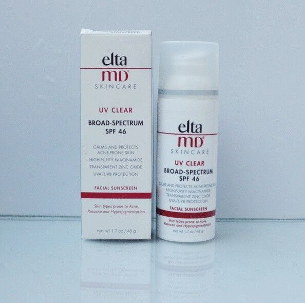 Elta MD UV Clear Broad-Spectrum SPF46 48g 1.7oz New in box, #ibea