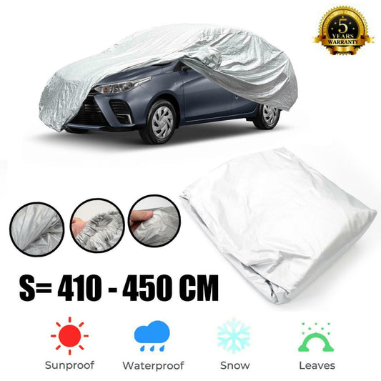 SMALL SEDAN CAR COVER POPULAR VEHICLES UV PROTECTION Size S UNIVERSAL WATERPROOF