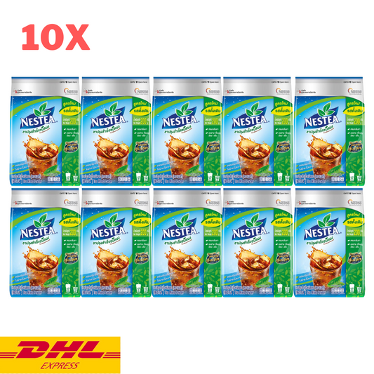 10x NESTEA UNSWEETENED Ice Tea Mix Instant Nestle Brew Drink 0 Cal No Sugar 200g