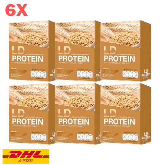 6x LD Protein Instant Drink Powder Plant Based Weight Management Fat Sugar 0%