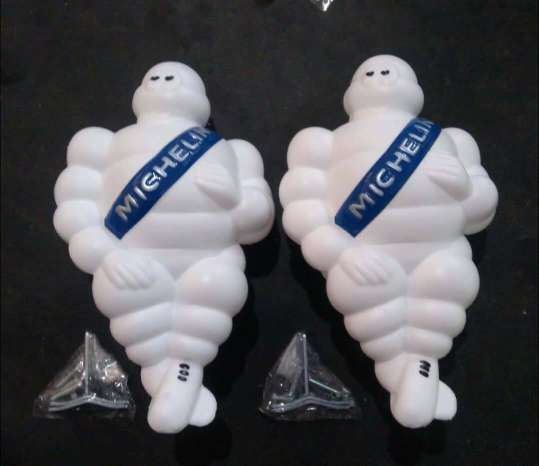 10" Michelin Man Doll Figure Blue Bibenddum Tire Light Car Truck Bus Gift