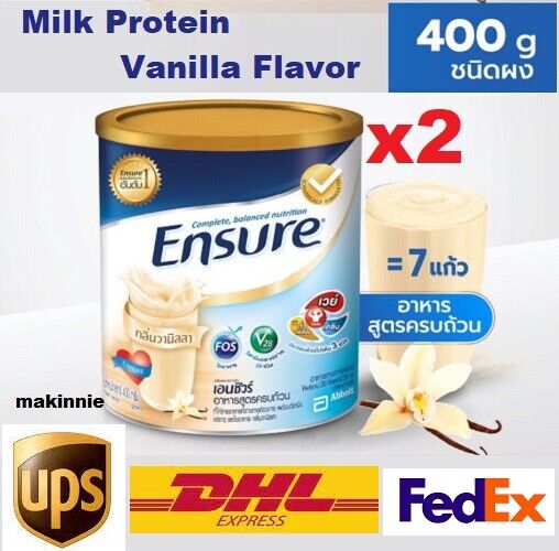 2X Ensure Protein Milk Powder Meal Replacement Vanilla Flavor Nutrition Health