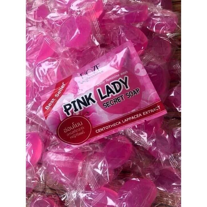 10x Pink Lady Secret Soap Roze Essence Feminine Wash Reduce Odor Vagina 30g