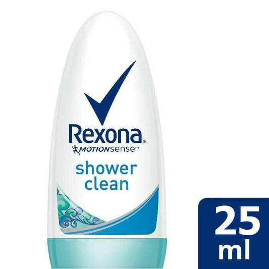 Rexona Women Roll Travel Size Antiperspirant Shower Clean Deodorant Stick 25ml