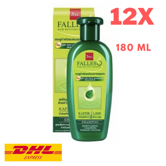 2x BSC Falles Reviving Shampoo Kaffir Lime Hair Loss Prevention Extra Soft 180ml