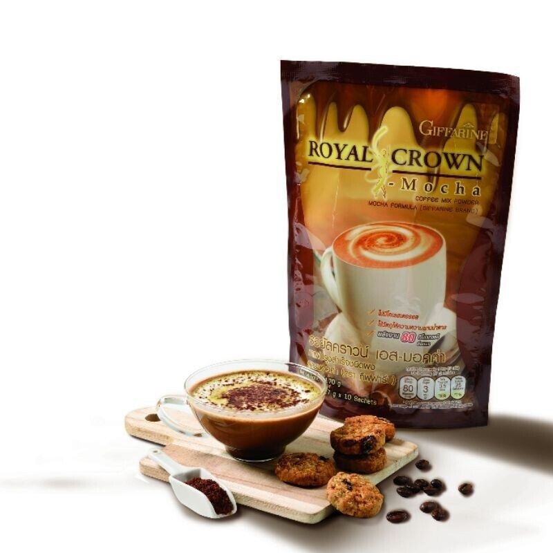 10x Royal Crown S-Mocha Coffee Drink Sugar free, low calorie weight management
