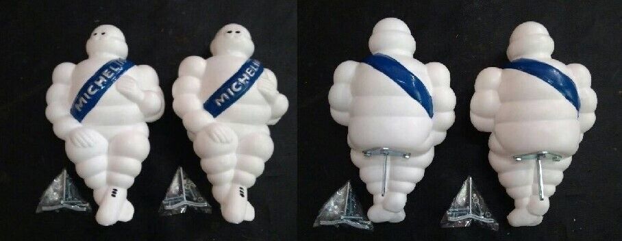 10" Michelin Man Doll Figure Blue Bibenddum Tire Light Car Truck Bus Gift