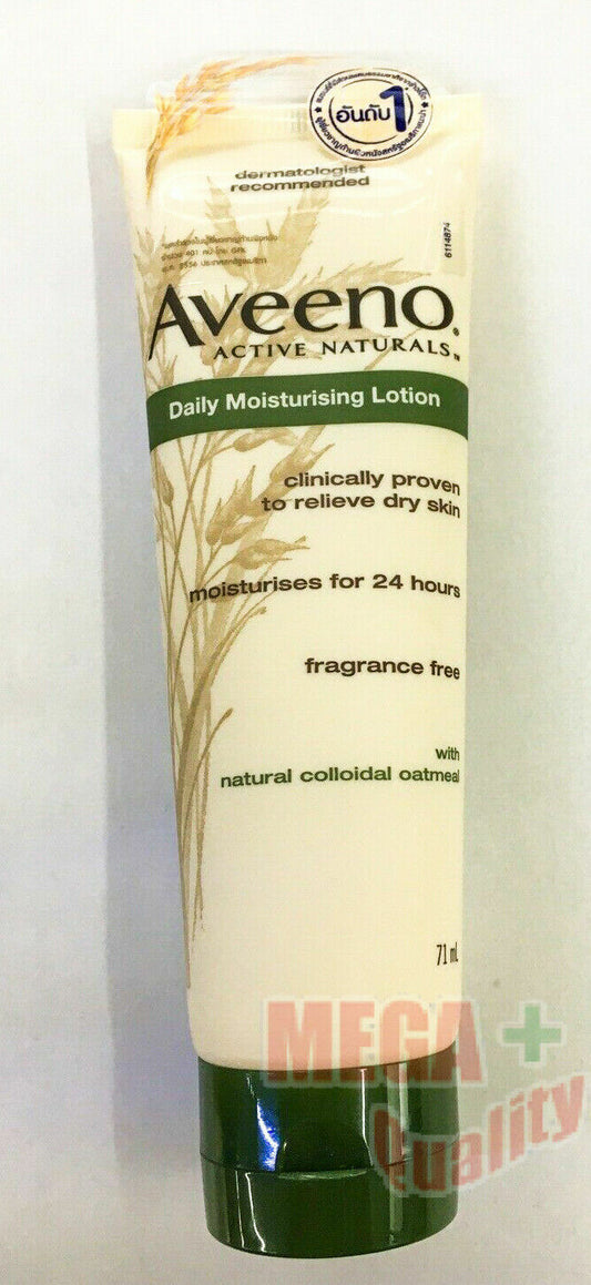 Aveeno Active naturals Daily Moisturising Lotion Relive Dry Skin 71 mL