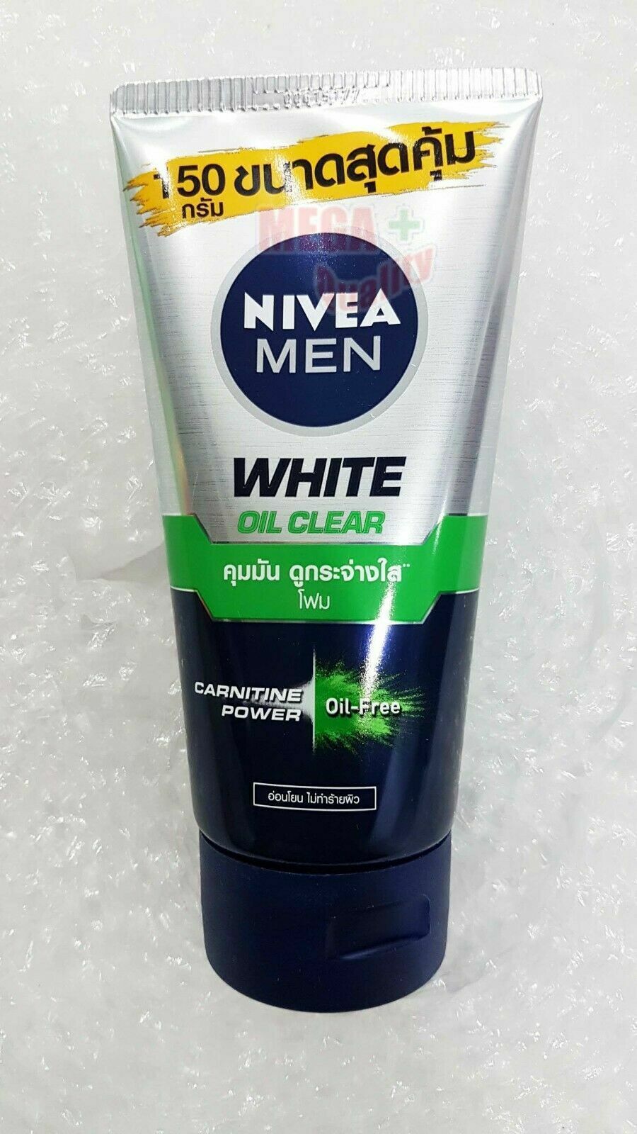 2x 150g NIVEA MEN ANTI OIL WHITE OIL CONTROL FACIAL CLEANSING FOAM 10X FACE WASH