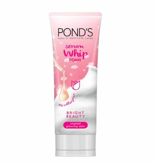 100g POND'S Serum Whip Foam Bright Beauty 10x Collagen Glow Skin Institute Japan