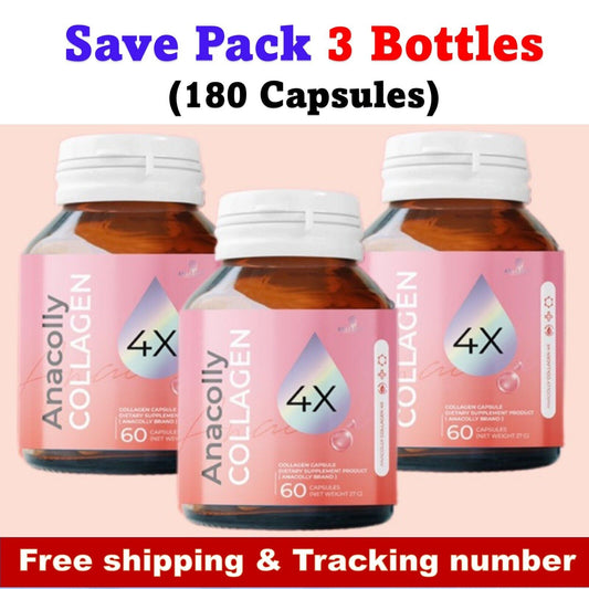 3x ANA COLLY PLUS Pure Collagen Clear Skin Aura Healthy Nourish Aura Smooth