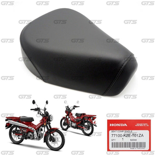 Seat Comp Height Single Black For Honda CT125 Super Cub 125cc 2020 2023