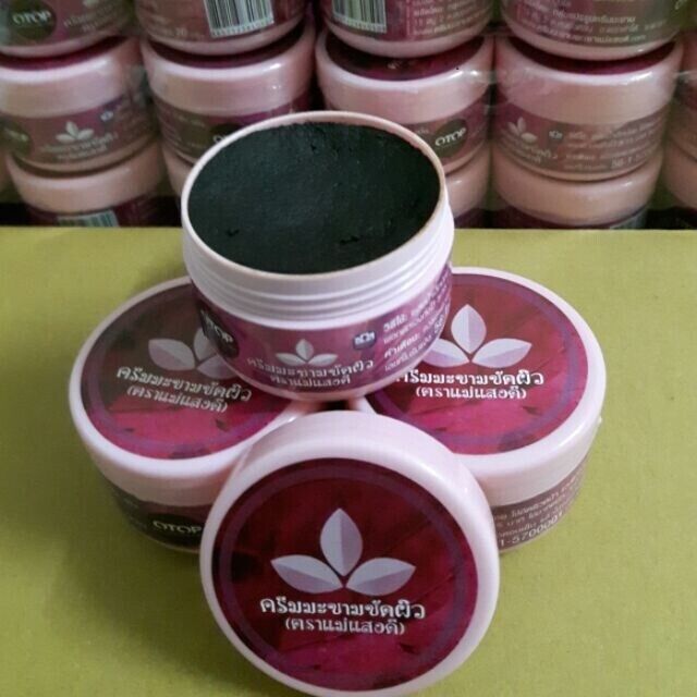 12X Phayao Tamarind Cream Spa Scrub Remove old skin cell radiant refreshing