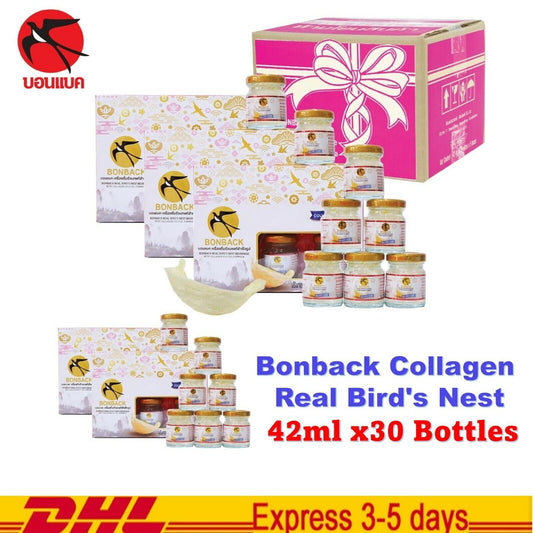 30x Real Bird's Nest Drinks Collagen Natural Nourishing Health Sugar Free 42ml