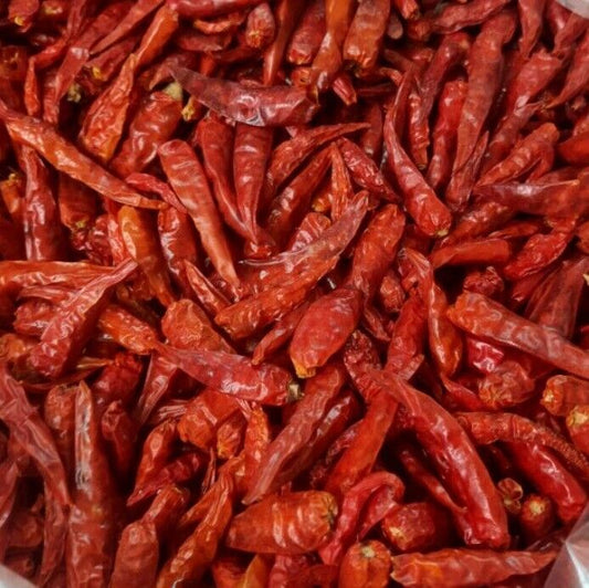 Dried Chilli (boat prow) Very Spicy Hot Curry Chilli Paste Chili Powder 500 g.