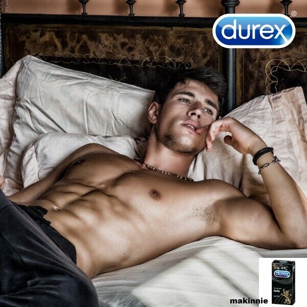 12 Pcs. Durex Kingtex 49 mm Smooth with Lubricated Condoms Male Smooth Fit
