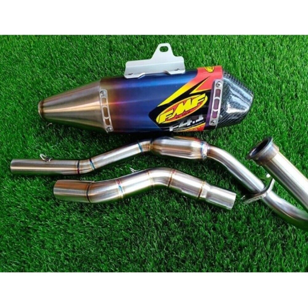 Exhaust Headers Muffler Yamaha WR155 Stainless steel Titanium System Side Pipe