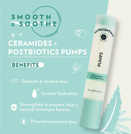 Nu Skin Nuskin Nutricentials Ceramides + Postbiotics Pumps 30ml #ibe