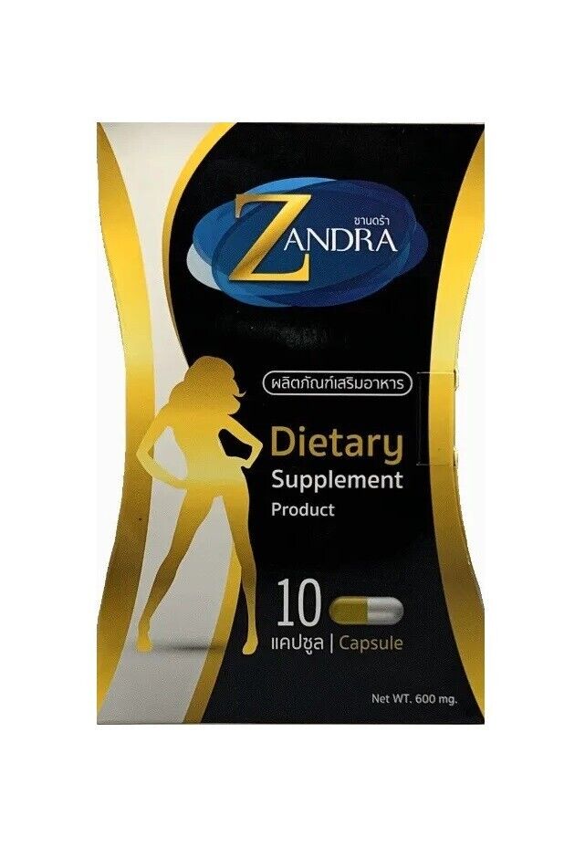 Zandra Dietary Supplement Detox Slimming Weight Management 30 capsules