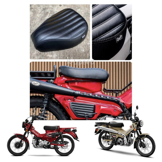 Black Front Seat Driver V1 For Honda CT125 125cc CT 125 Hunter Cub 2020 - 2023