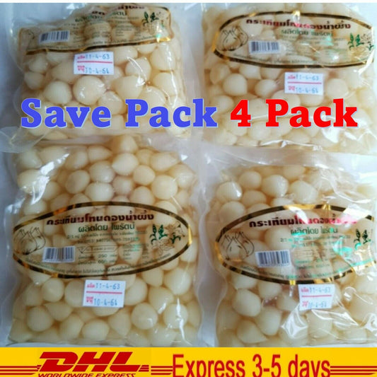 1kg Garlic Single Bulb Organic In Honey Pickled Thai Herb Snack Cooking Food