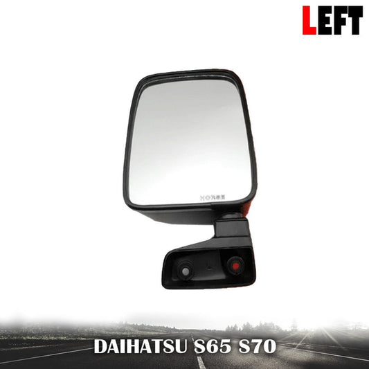 Left LH Side Door Mirror Black Fit Daihatsu Hijet 850 1000 S65 S70 S75 Pickup