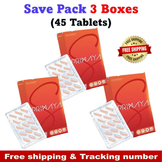 3x Primaya S Dietary Supplement Weight Management Antioxidant Healthy Skin 45cap