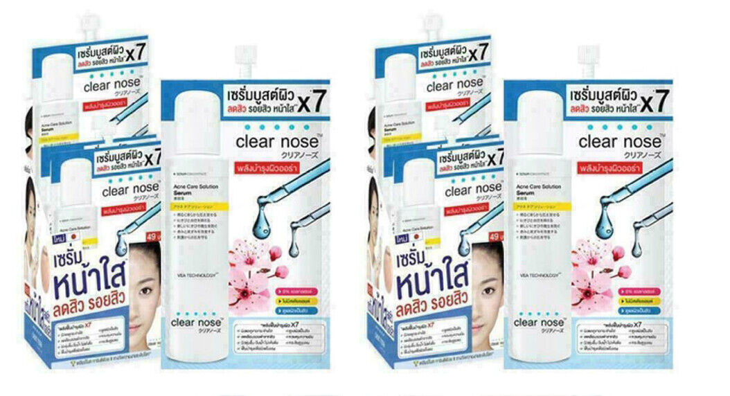 12 x Clear Nose Acne Care Solution Serum 8 g