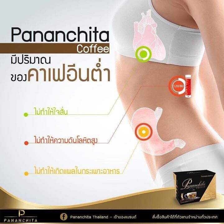 10xPananchita Arabica coffee Control hunger 0% sugar 0% trans fat 0% cholesterol