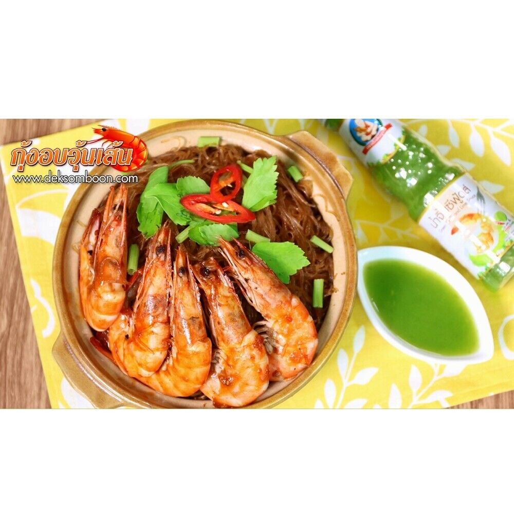 6x Healthy Boy Thai Spicy Sour Seafood Dipping Sauce Seasoning Dek Somboon DHL