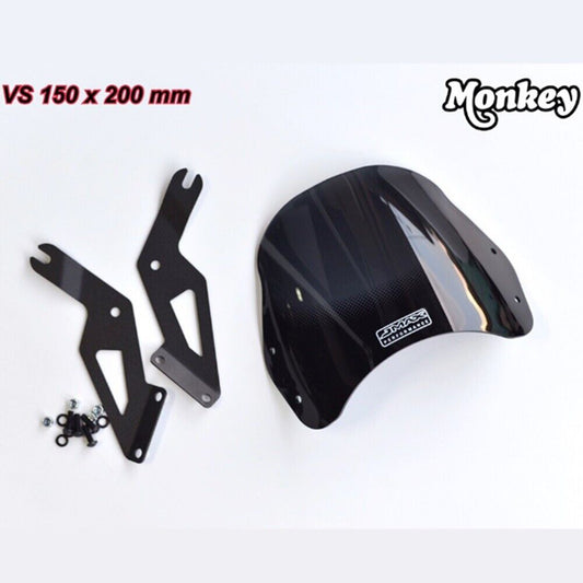 Windshields Carbon Pattern Honda Monkey 125 Front Cowl Fairing Cover Motorcycle