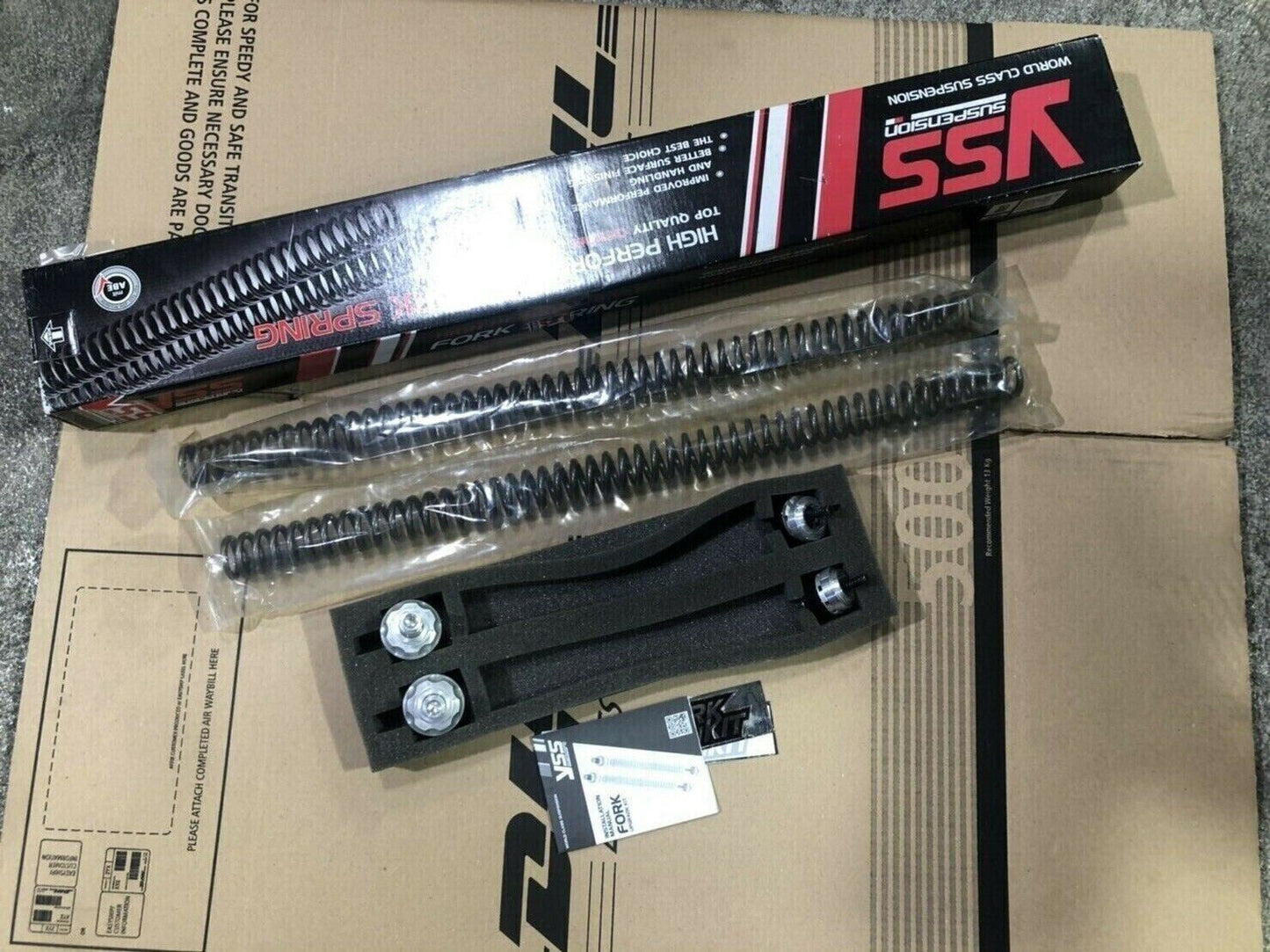 YSS FRONT FORK UPGRADE KIT FOR HARLEY DAVIDSON XL1200 C SPORTSTER CUSTOM 2008