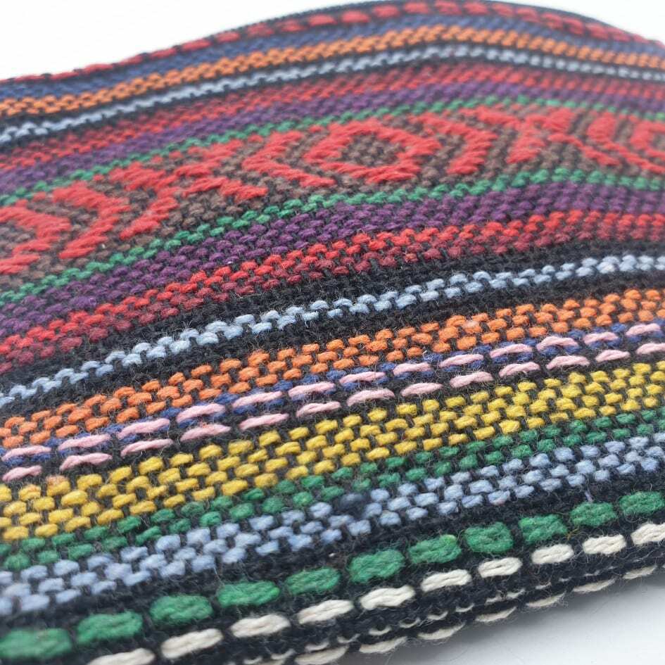 100Pcs Lot Zipper Bag Thai Bag Fabric Purse Wallet Coin Card Women Lady Bulk
