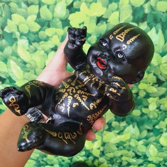 Kuman Thong Prai PutthavejVoodoo Doll Yantra Talisman Thai Amulet