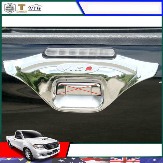 2011-14 Toyota Hilux Vigo Champ SR5 MK7 Chrome Tailgate Handle Cover Trim