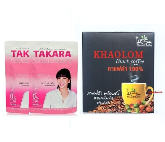Black Coffee Weight Control nourish bone joints knee Khao Lom Takara Collagen