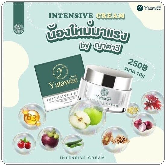 Yatawee Intensive cream Skin care nourish face neck reduce wrinkles moist bright