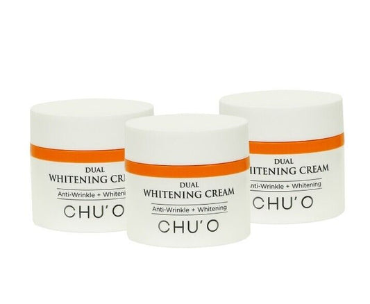 3x CHU’O Dual Whitening Cream Anti Wrinkle replenish moisture healthy skin