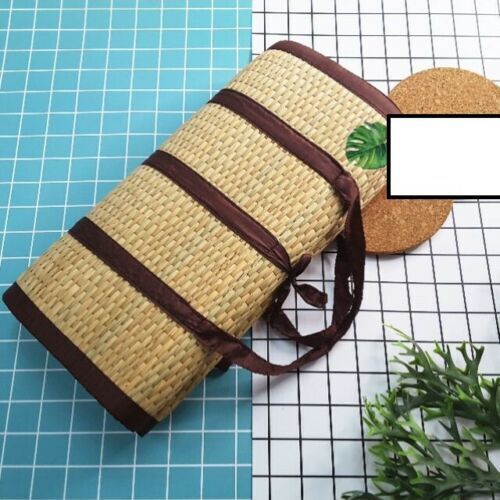 Thai Handmade Reed Mat Fold Natural Wove Outdoor Camp Beach Picnic Safety 4 Feet