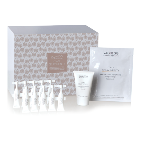 Vagheggi Delay Infinity Professional (Massage&Mask&Flawless Face&Day Cream)#ibea