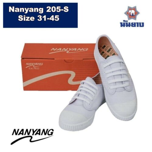 Nanyang 205S Sneakers VTG Sepak Takraw Futsal Thailand Shoes Original