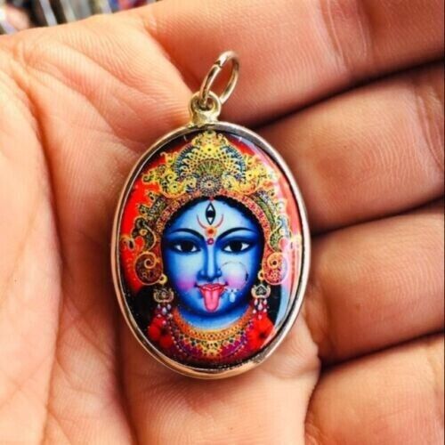 Phramae Kali Locket Hindu Goddess Pendant Thai Amulet Talisman