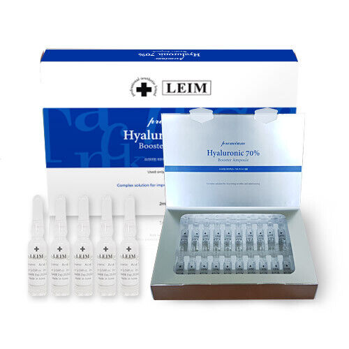 Korea LEIM Hyaluronic 70% Booster Ampoule 2ml x 20 #ibea