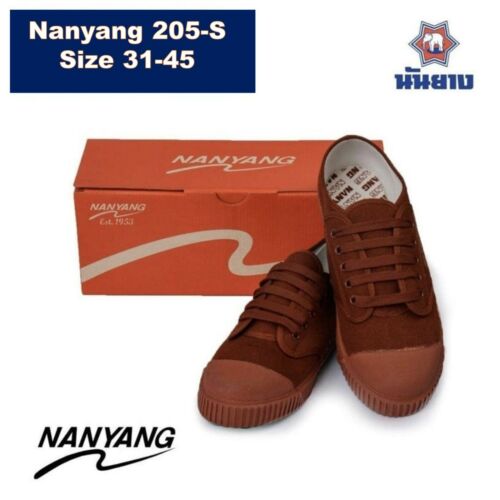 Nanyang 205S Sneakers VTG Sepak Takraw Futsal Thailand Shoes Original