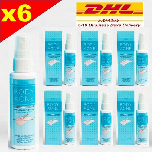 6x Body Acne Treatment Clarify Spray Mistine Pimple Blackhead Chest Back Skin