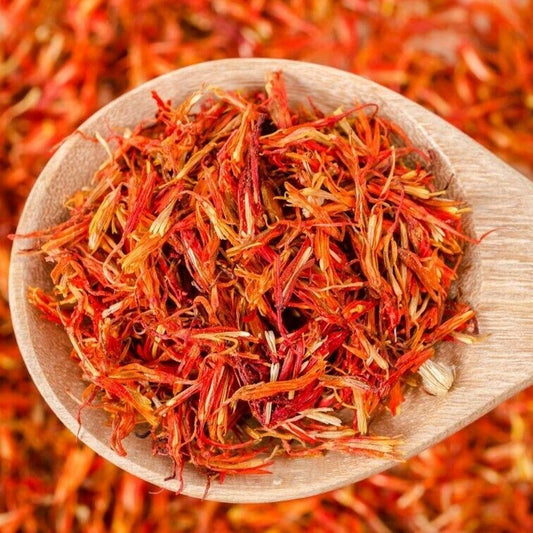 Dried Saffron Safflower Herb Thai Tea Organic Fresh Healthy Lower Cholesterol